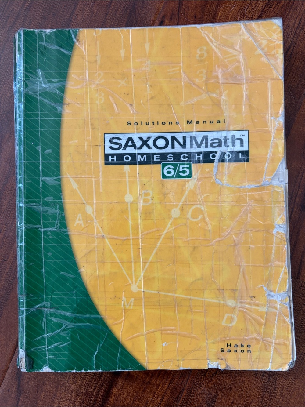Saxon Math Homeschool 6/5 Solutions Manual